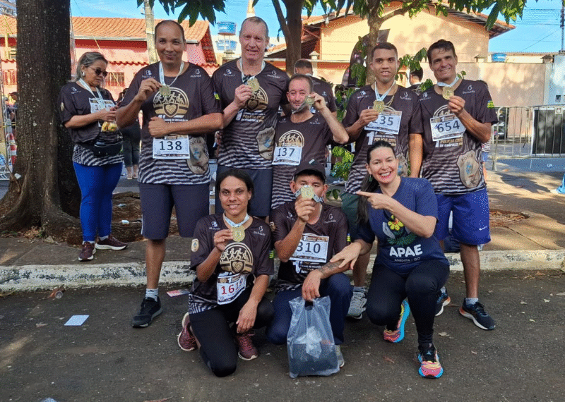 APAE Anápolis participa da 1ª Corrida da Inclusão da Polícia Civil