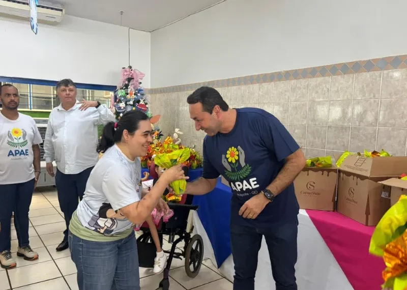 APAE Anápolis realiza distribuição de ovos de Páscoa para os alunos