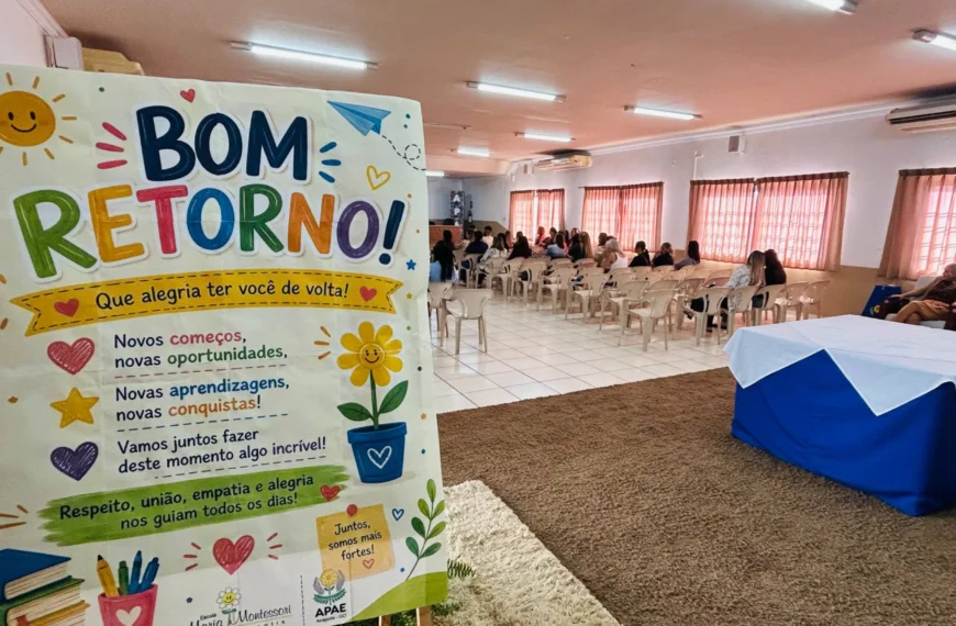 Retorno às aulas marca início do 2º semestre na Escola Maria Montessori